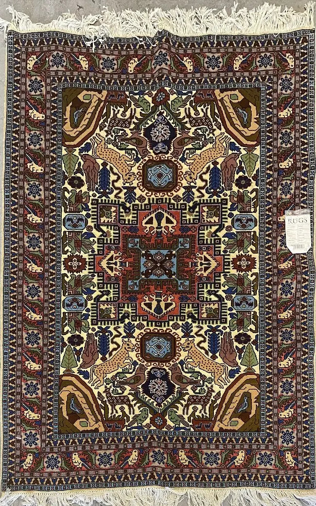 Persian Ardabil Rug 6'2" x 4'4"